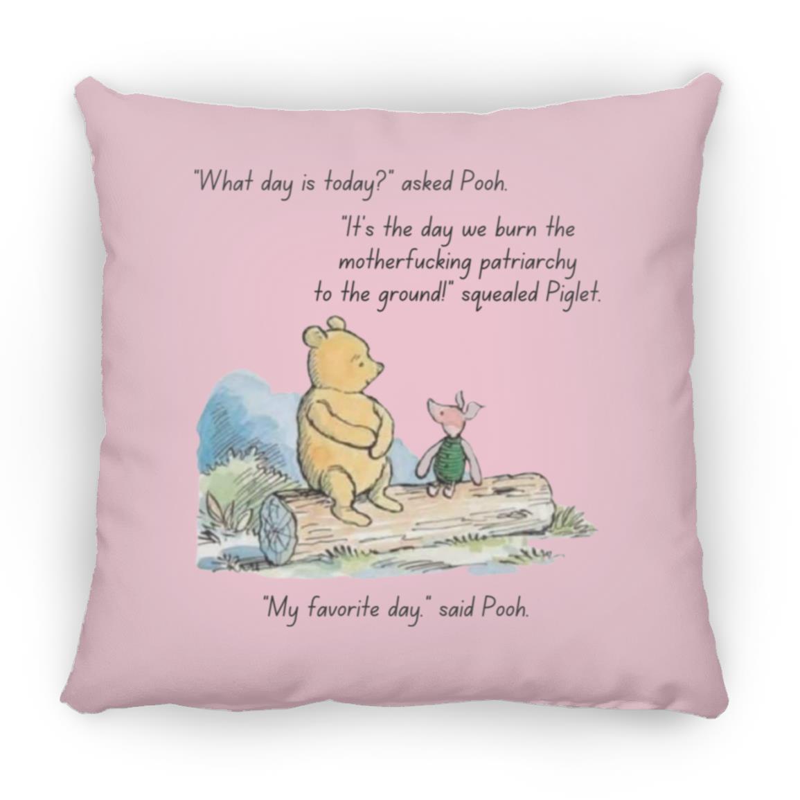 My Favorite Day Throw Pillow