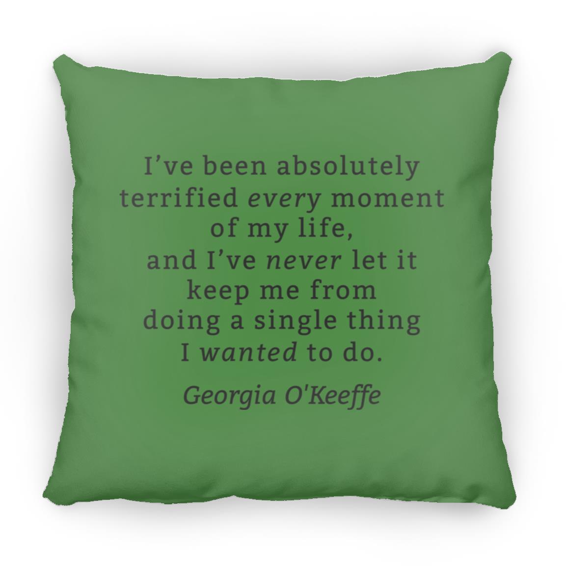 Georgia O'Keeffe Throw Pillow