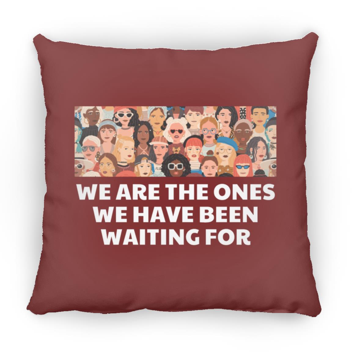 We Are The Ones We Have Been Waiting For Throw Pillow