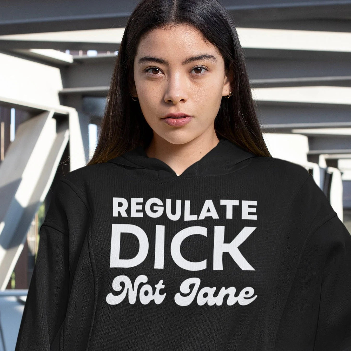 Regulate Dick Not Jane Hooded Sweatshirt