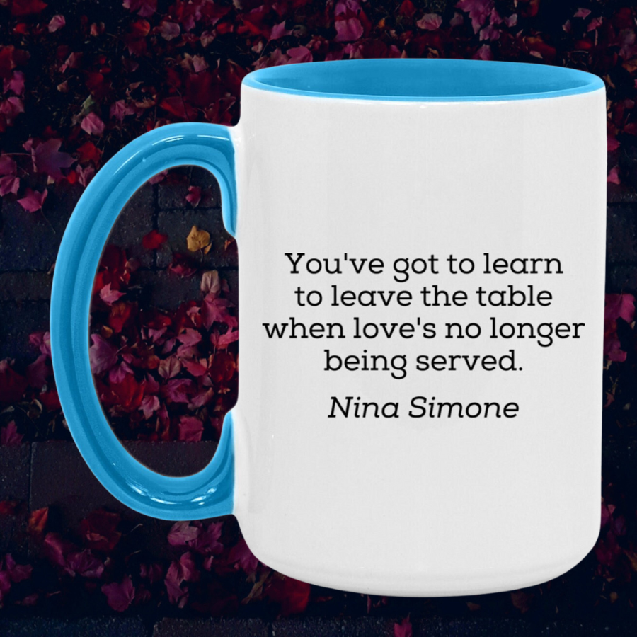 Nina Simone You've Got To Learn Feminist Mug