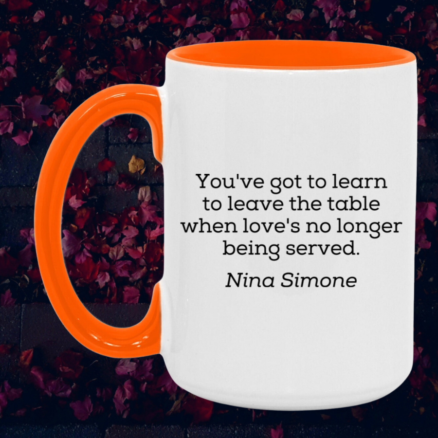 Nina Simone You've Got To Learn Feminist Mug