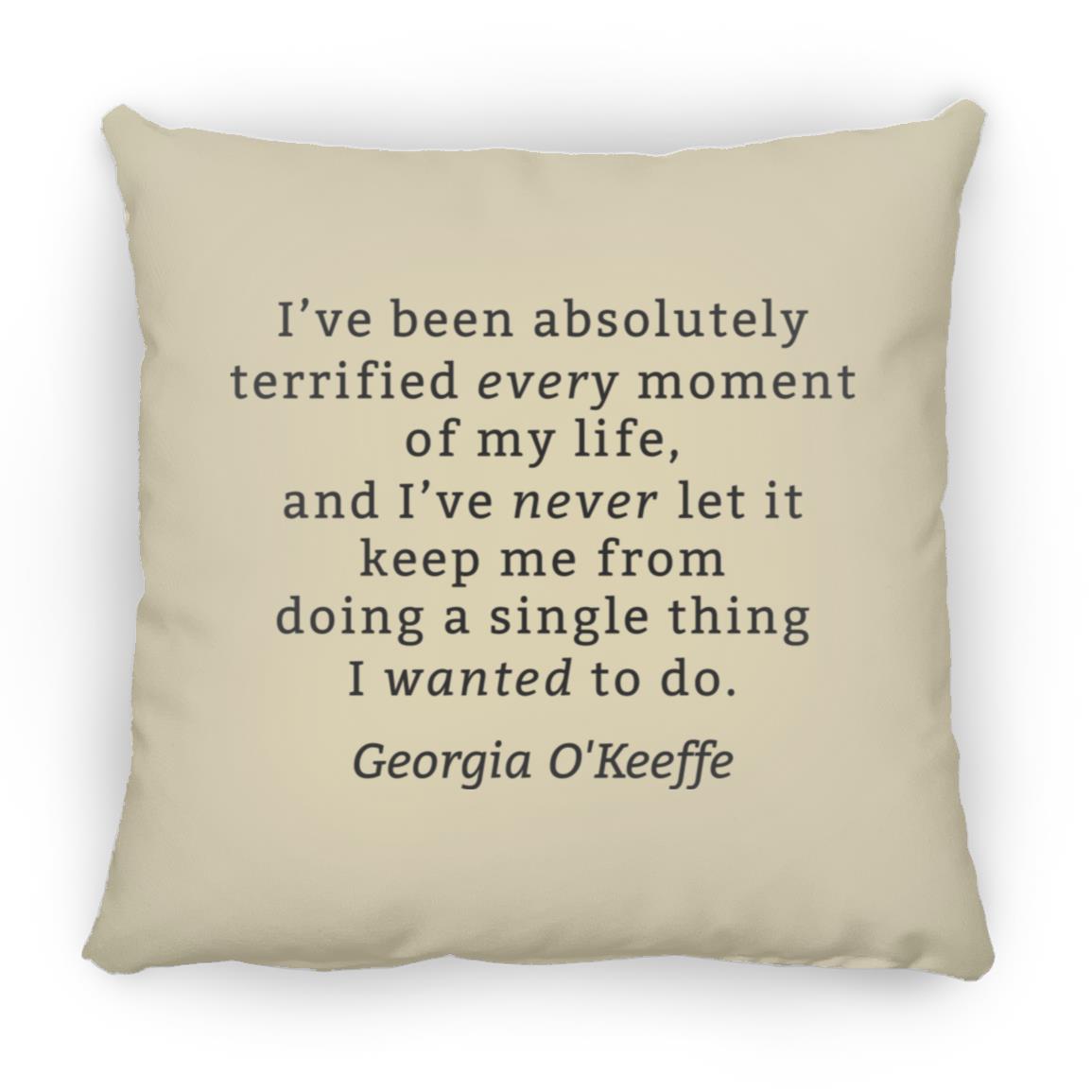 Georgia O'Keeffe Throw Pillow
