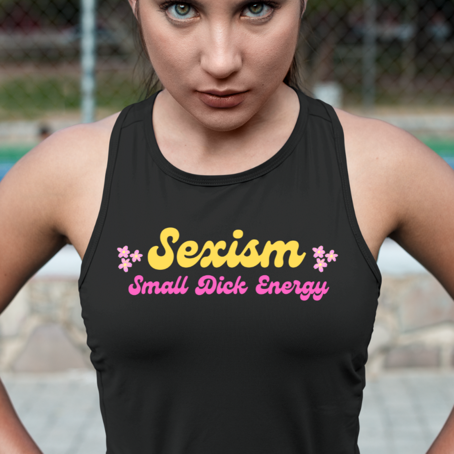 Sexism Small Dick Energy Tank