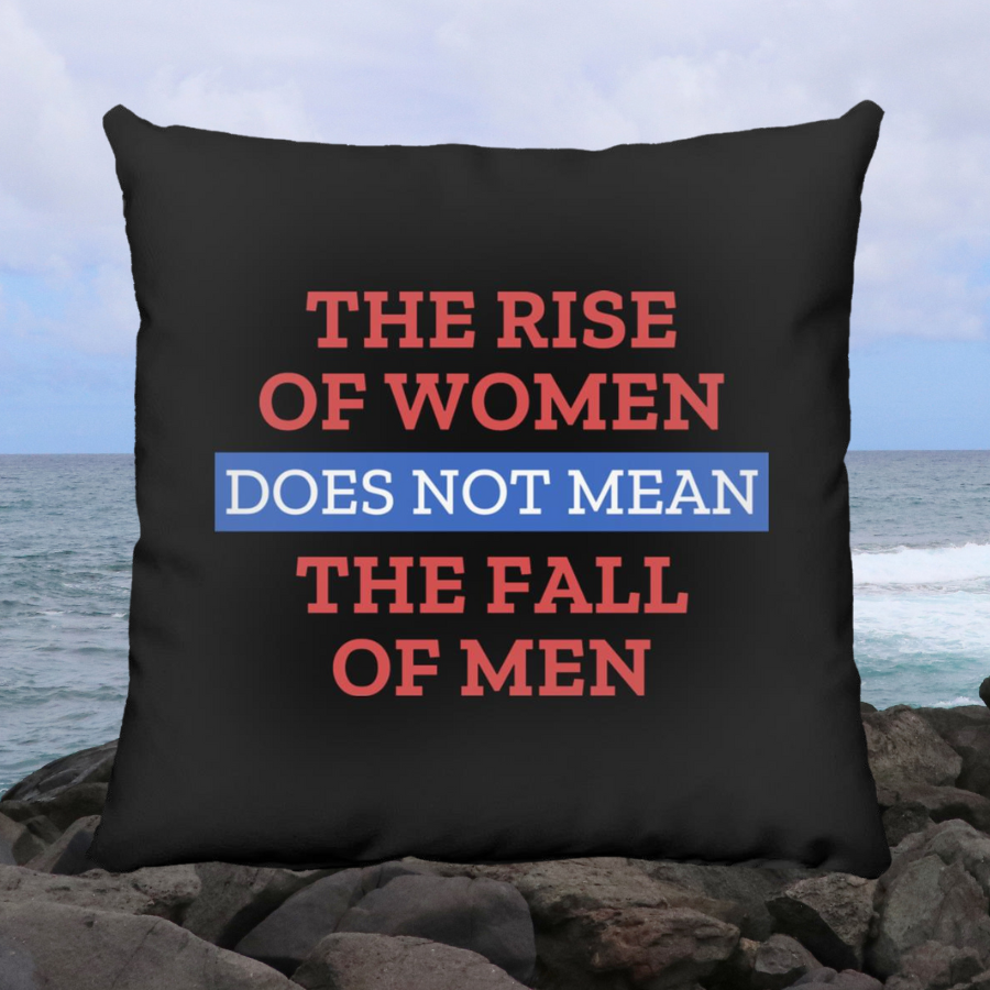 The Rise Of Women Throw Pillow