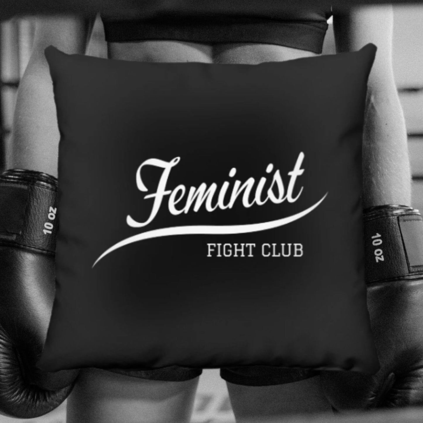 Feminist Fight Club Feminist Throw Pillow