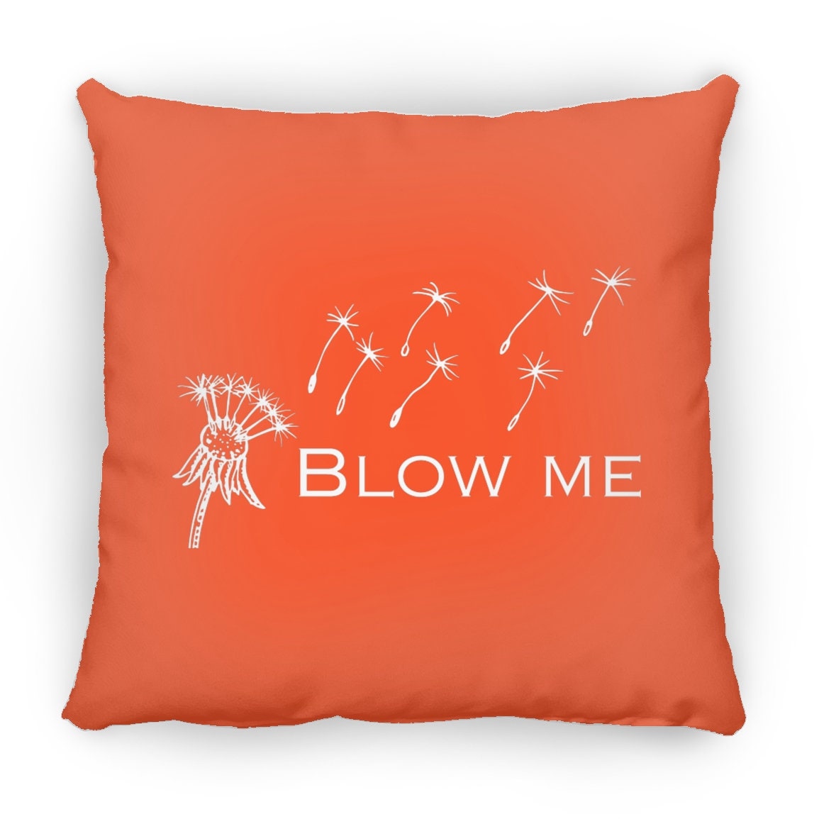 Blow Me Throw Pillow