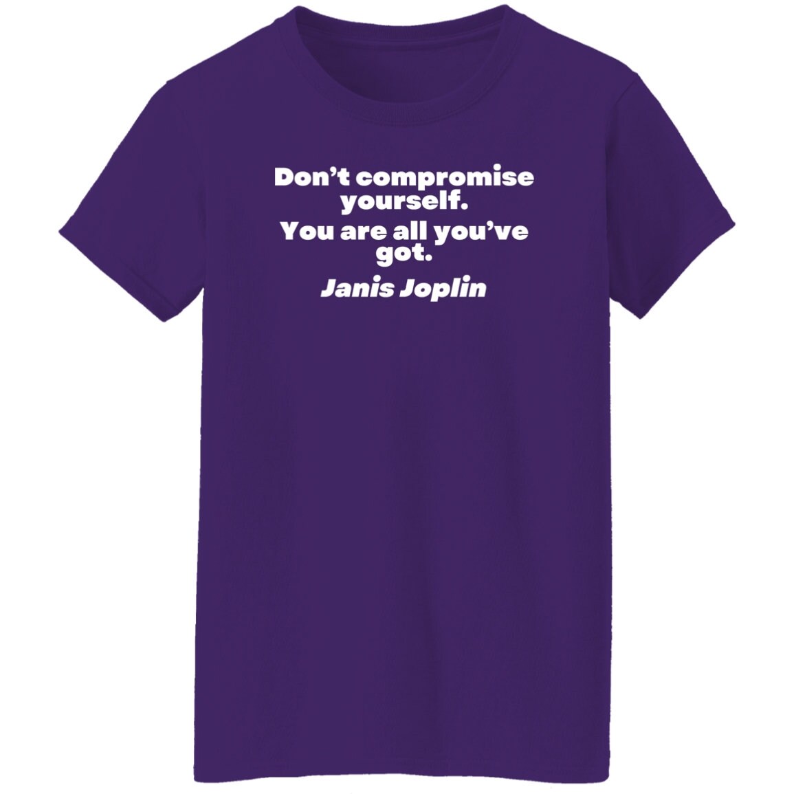 Janis Joplin Don't Compromise Yourself T-Shirt